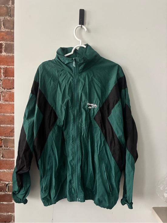 Reebok Other - Reebok Green and Black Men's Windbreaker Jacket